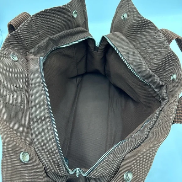 Hermes Fourre Tout Tote Toile MM with Padlock and  keys - Picture 4 of 16